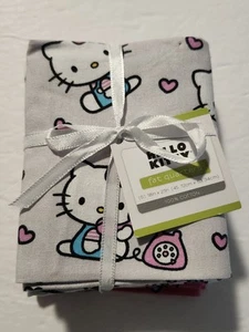 Pack Of 6 Hello Kitty Fat Quarters 100% Cotton Pattern Fabric 18 x 21 Inches - Picture 1 of 4