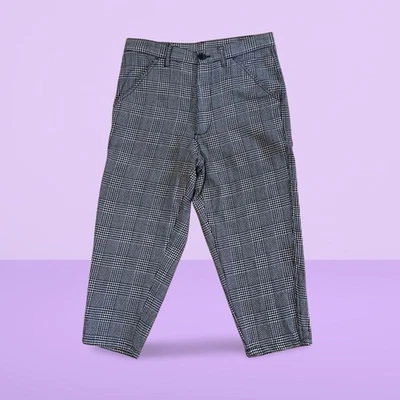 Pantalones a Cuadros Comme des Garçons Niños, Algodón Informal, Cintura 32", Usados Foto 1 de 3