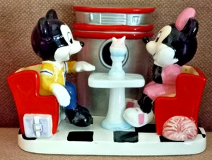 Vintage Schmid Mickey & Minnie Diner Spieluhr "Can't Take My Eyes Off of You" - Bild 1 von 12