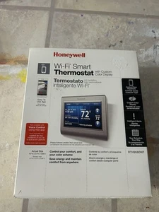 Honeywell Funk WLAN Smart Thermostat mit individuellem Farbdisplay RTH9580WF - Bild 1 von 8