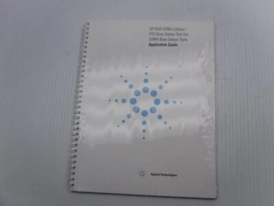 Agilent Technologies 8935 CDMA Base Station Test Application Manual E6380-90016 - Image 1 of 4