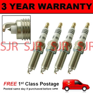 4 bujías de punta de iridio para mini clubman cooper s 2007 en adelante - Imagen 1 de 1