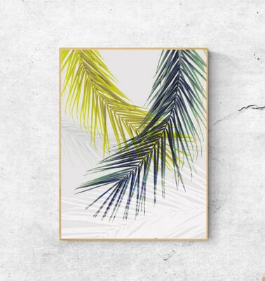 Palm Trees Tropical Wall Art Prints. Look Great Framed - Image 1 of 4
