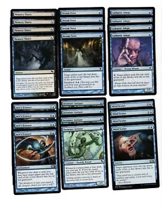 Mono Blue Mill Deck - Very Strong - MTG Magic the Gathering - Pauper Legal!! RTP - Picture 1 of 3