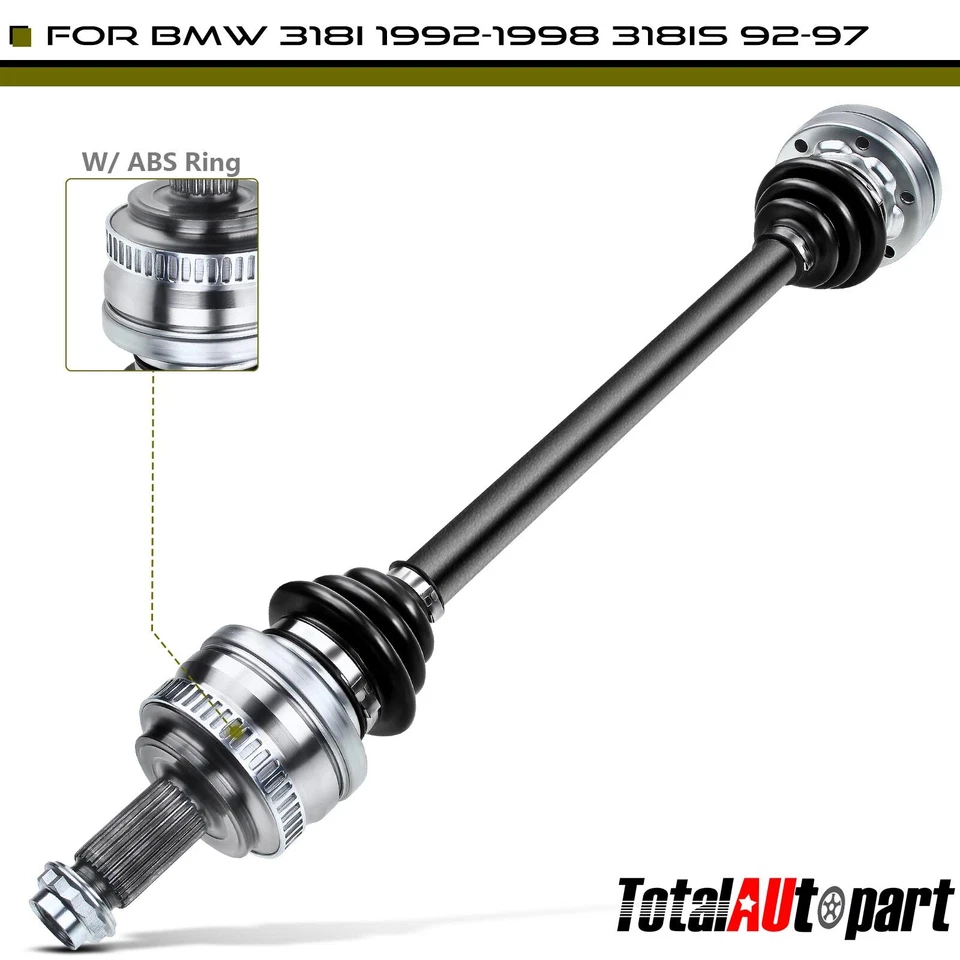 Conjunto de eje CV para BMW E36 318i 1992-1998 318is 1992-1997 trasero izquierdo o derecho Foto 1 de 4