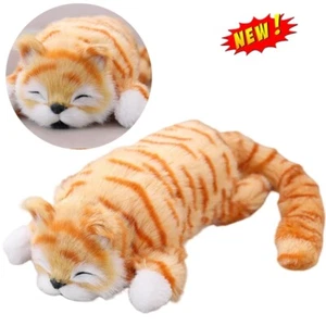 NEW Cat Plush Toy Interactive Laughter Wagging Tail Soft Comfortable Decoration - Picture 1 of 8