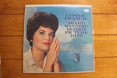 CONNIE FRANCIS "AWARD WINNING MOTION PICTURE HITS" LP 12" CHEESECKAE VG++ [74] - Image 1 of 4
