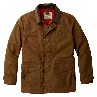 FILSON x DUCKS UNLIMITED Cover Cloth Mile Marker Coat - Image 1 of 3