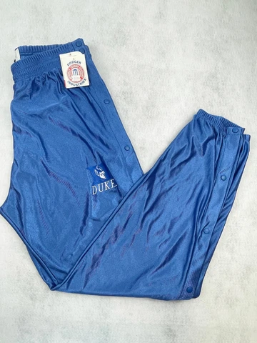 DUKE BLUE DEVILS SNAP BREAK AWAY PANTS - SIZE L - BRAND NEW WITH TAGS - DODGER Cover