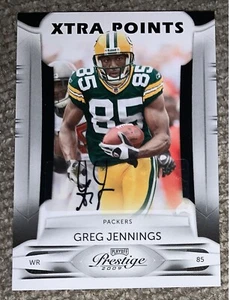 Greg Jennings 2009 Playoff Prestige Xtra Points Autograph #ed 93/100 Auto π₯π₯ - Picture 1 of 2