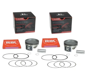 2 Sets Piston Kit for Polaris RZR 800 08-12, RZR S 800 09-14, RZR 4 800 10~14 - Picture 1 of 3