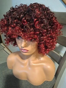 Human Hair Blend Wig - Picture 1 of 10
