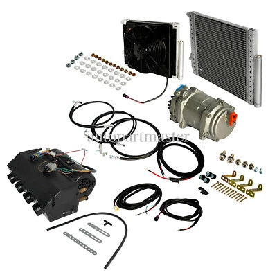 12V Underdash Air Conditioner Universal Electric AC Unit for Universal Car Van - Image 1 of 4