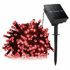 Solar String Lights Outdoor Waterproof, 100 Led Christmas Lights With 8 Modes