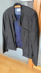 ⭐ ESPRIT Bikerjacke anthrazit Gr. M ⭐ Jacke Sweatjacke Casual Kunstleder ⭐ TOP - Bild 1 von 6