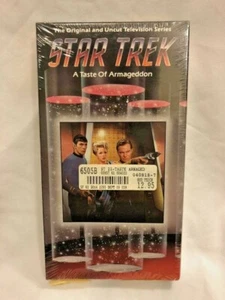 1967 STAR TREK VHS A TASTE OF ARMAGEDDON ORIGINAL PARAMOUNT WATERMARK SEALED NEW - Picture 1 of 5