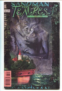 Sandman 75 Vertigo 1996 FN 2nd Print Reprint Neil Gaiman Tempest Poster - Picture 1 of 3