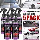 5Stk. High Protection Quick Car Coat Ceramic 3 in 1 Coating Spray Hydrophobic