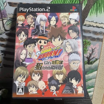 Japanese PS2 Playstation 2 Katekyoo Hitman Reborn! Let's Ansatsu!? No Hanky? NM - Image 1 of 4