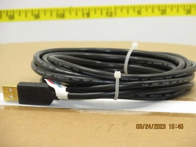 The listing is for: USB Cable-USB A to USB B Cable-M/M-10' -Black(1-pictured). - Image 1 of 4