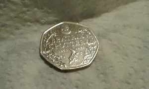 Umlaufmünze Beatrix Potter 2016, 1866-1943 50p. Ist in gutem Zustand. - Bild 1 von 8