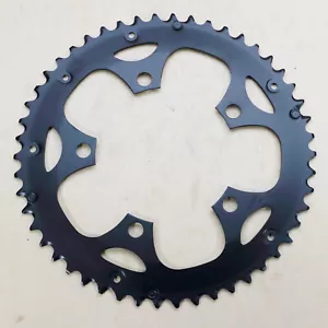 Shimano FC-RS200 Kettenblatt 50 Zähne BCD 110 mm 5 Arm 2x8 Stahl schwarz aussen - Bild 1 von 3