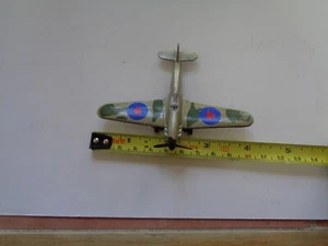 VINTAGE TONKA POLISTIL DIE-CAST HURRICANE MODEL PLANE WITH ORIGINAL BOX - Picture 1 of 7