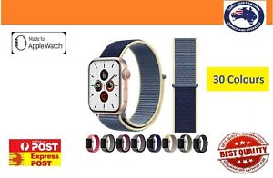 Sport Nylon Woven Loop Strap iWatch Band for Apple Watch Series 5 4 3 21 40 44mm