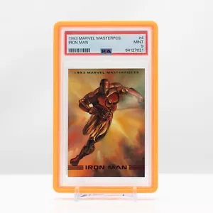Marvel 1993 Marvel Masterpieces Iron Man #4 PSA 9 - Picture 1 of 4