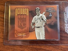 GEORGE BRETT #’d /2499 - 2004 Donruss Classics October Heroes SP #OH-5 HOF