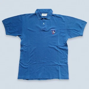 Iceberg Polo Shirt Mickey Mouse Walt Disney Size L Vintage cotone blu azzurro - Imagen 1 de 9