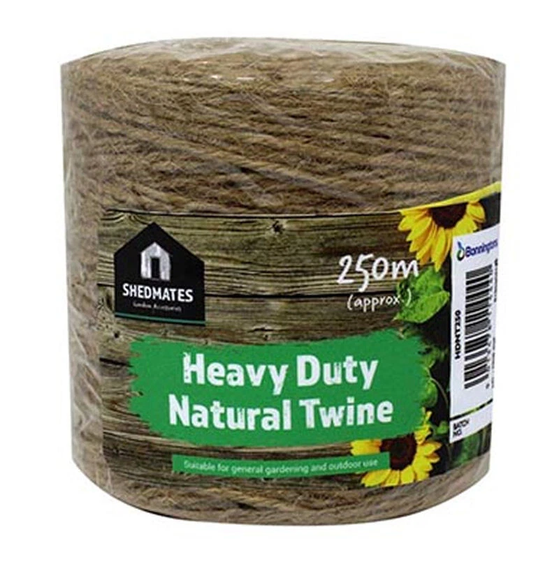 Heavy Duty Natural Twine Long Multipurpose Strong Garden String Fastener 250M