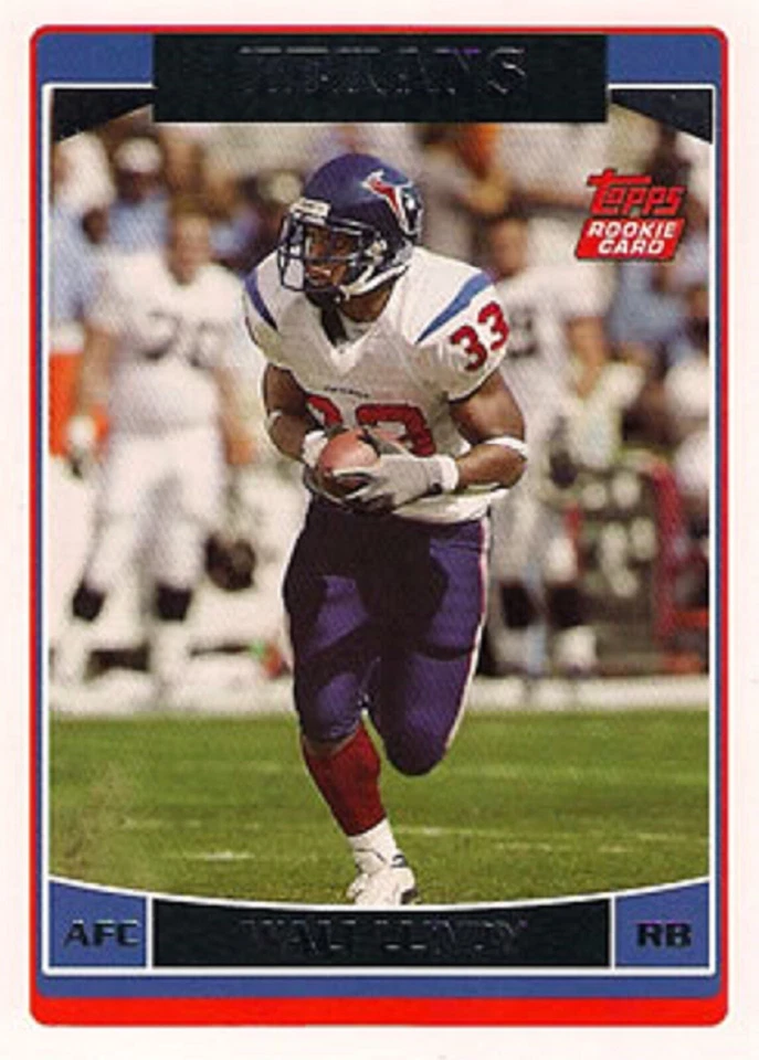 2006 Topps #343 Wali Lundy RC Houston Texans - Image 1 of 1