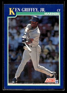 1991 Score Ken Griffey, Jr. #2 Seattle Mariners