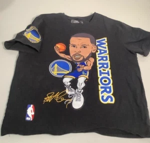 Golden State Warriors Stephen Curry Pro Standard NBA Black Shirt Size XL - Picture 1 of 3