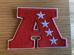 AFC LOGO American Football Conference Embroidered Iron On Patch NFL Logo New - Picture 1 of 5