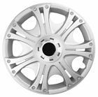 Set of 15&#39;&#39; Wheel trims hub caps fit Renault Clio Kangoo  4x15&quot; NEW silver