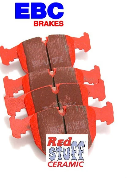 BMW M5 E39 400BHP FRONT BRAKE PADS EBC RED STUFF (CERAMIC MATERIAL) MADE IN UK - Изображение 1 из 1