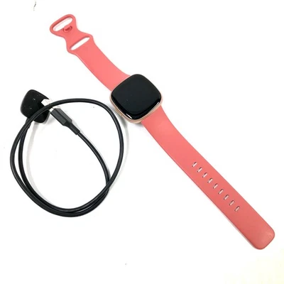 Fitbit Versa 4 Fitness Smartwatch - Copper Rose Aluminum - Image 1 of 4