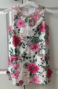 NWT Lilly Pulitzer Little Lilly Classic Shift In Safari Sanctuary Sz 10 FreeShip - Picture 1 of 12