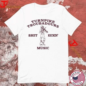 NEU! Turnpike Troubadours weiß Baumwolle Shirt Weihnachtsgeschenk S-5XL H18 - Bild 1 von 5