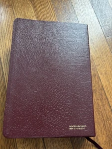 NIV Life Application Study Bible: Burgundy Bonded Leather 1997 - Zondervan SO5 - Imagen 1 de 9