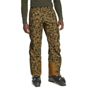 Eddie Bauer Camo Schnee Ski Hose Powder Search 2.0 Insulated Camo Braun Large NEU - Bild 1 von 4