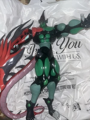 Figura Elemental Hero Flame Wingman Vintage Yu-Gi-Oh GX 2005 Mattel 360 Foto 1 de 4