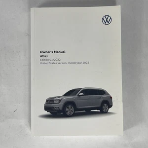 2022 Volkswagen Atlas Owners Manual (book only) - Picture 1 of 7