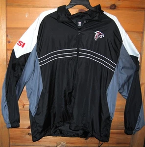 Atlanta Falcons NFL Team Apparel Regen-/Windbreaker-Jacke mit durchgehendem Reißverschluss - 2XL - Bild 1 von 5