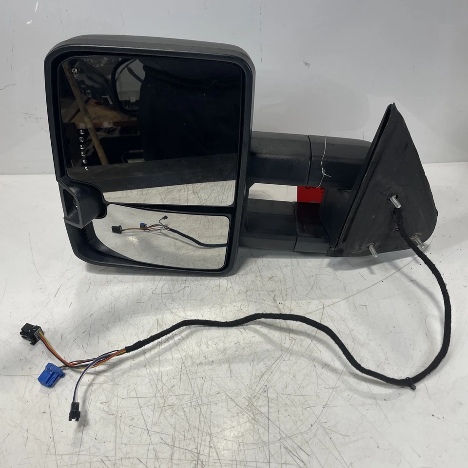 Espejo de remolque usado para Chevy Silverado GMC Sierra 1500 2500 2003-2007 eléctrico térmico Foto 1 de 4