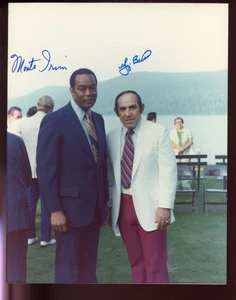 Yogi Berra Monte Irvin HOF Induction Autographed Auto Signed 8 x 10 Photo 1 - Picture 1 of 1