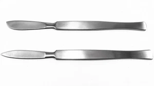 2x Skalpell Klinge 16 cm Scalpel Messer Skalpellgriff universal Bastel Hobby - Picture 1 of 7