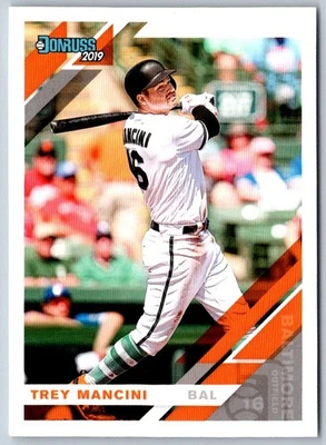 2018 Donruss Trey Mancini #224 Baltimore Orioles Baseball Card - Image 1 of 2